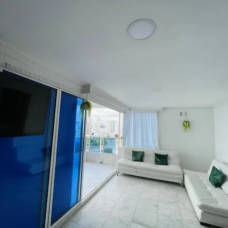 Apartment 1515 Apto Frente A La Playa El Laguito Cartagena